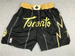 NBA Toronto Raptors 21-22 city shorts Noir